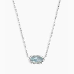 Kendra Scott Elisa Gray Pendant Necklace